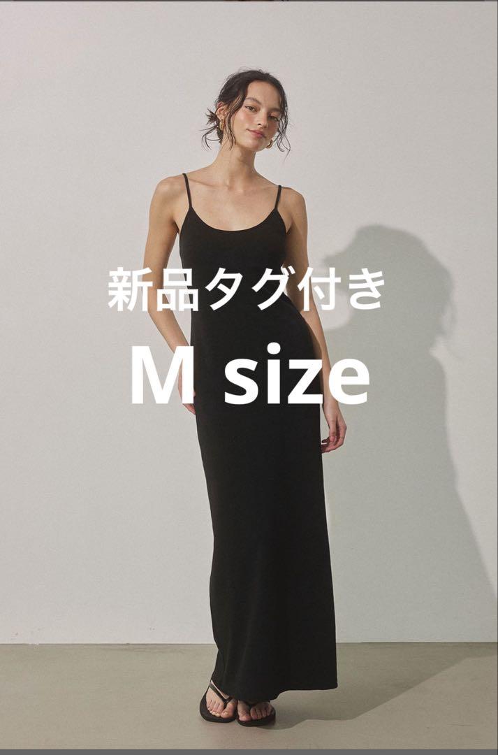 新品✨アリシアスタン　Wellness Rib Dress ブラック　ワンピ　M