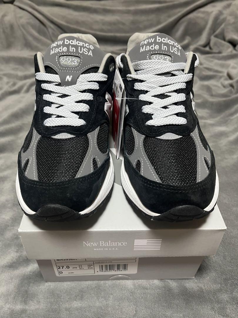 new balance 993 BLACK 27cm 2024年製 - メルカリ new balance 993 BLACK 27cm 2024年製 - メルカリ