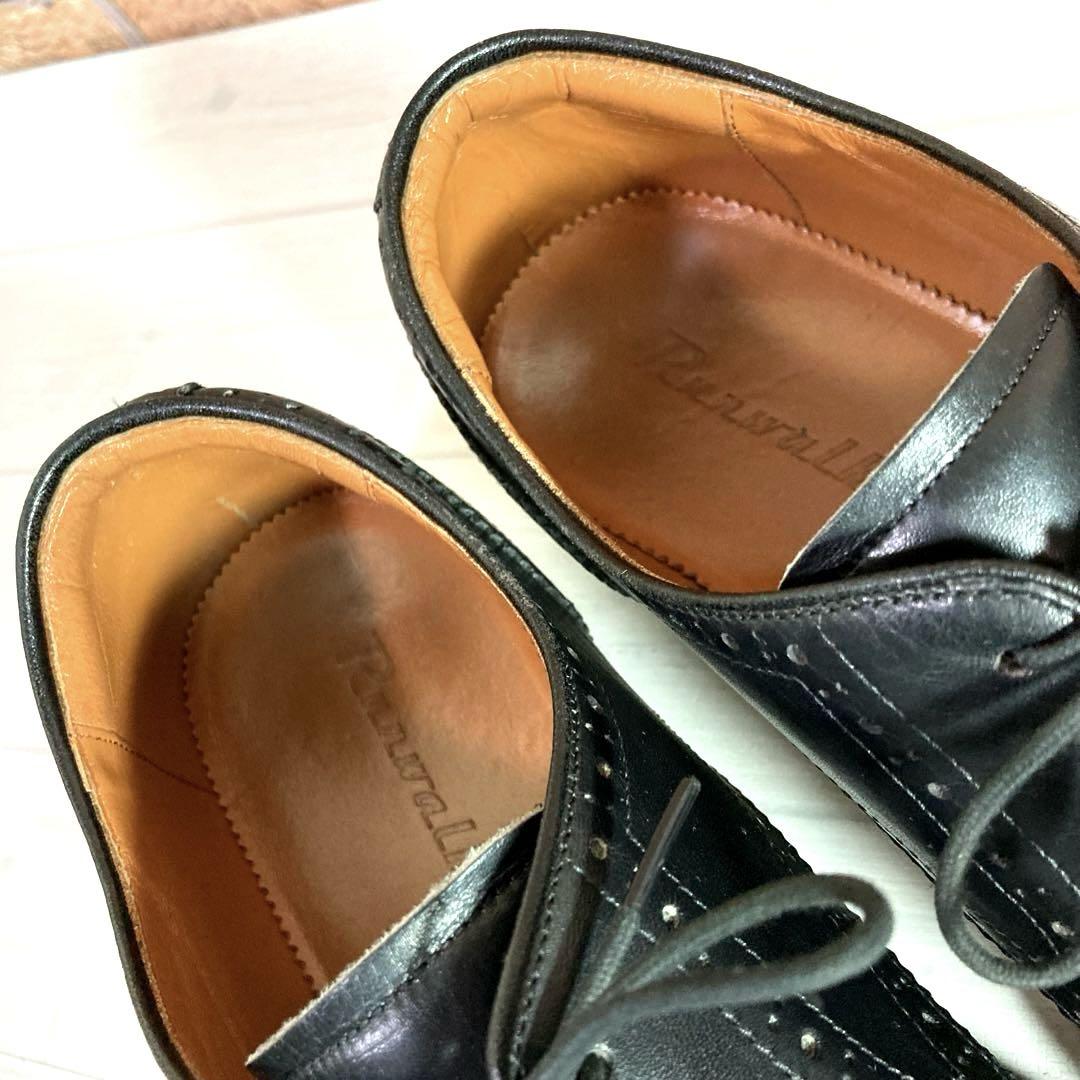 美品■ランウォーク■ビジネスシューズ✨ウィングチップ GEL内蔵 セレモニー