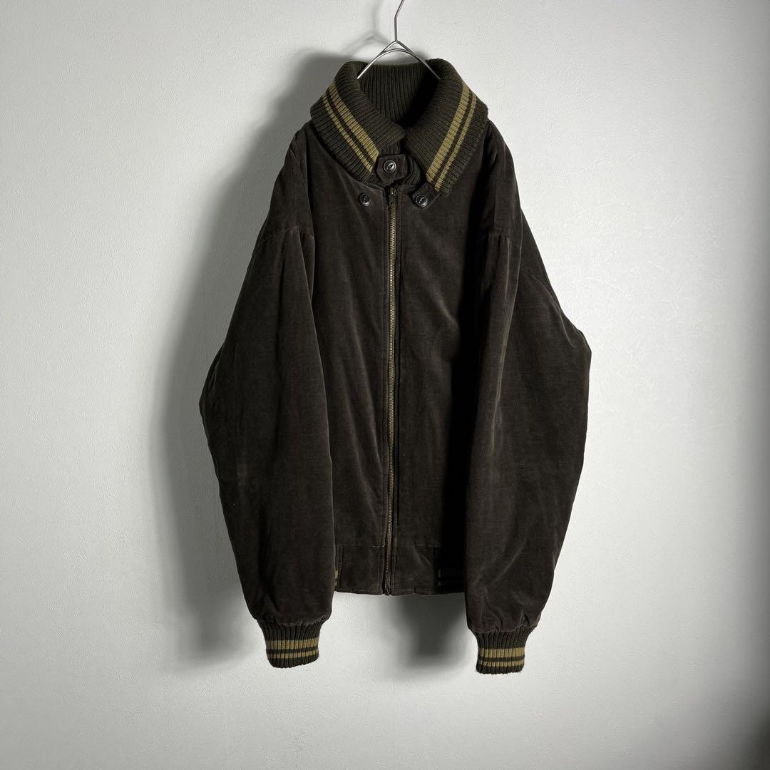 WOOLRICH ウールリッチ　ブルゾン　起毛　キルティング　リブライン　古着