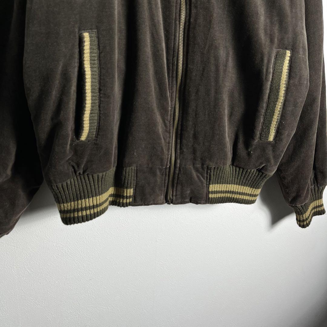 WOOLRICH ウールリッチ　ブルゾン　起毛　キルティング　リブライン　古着