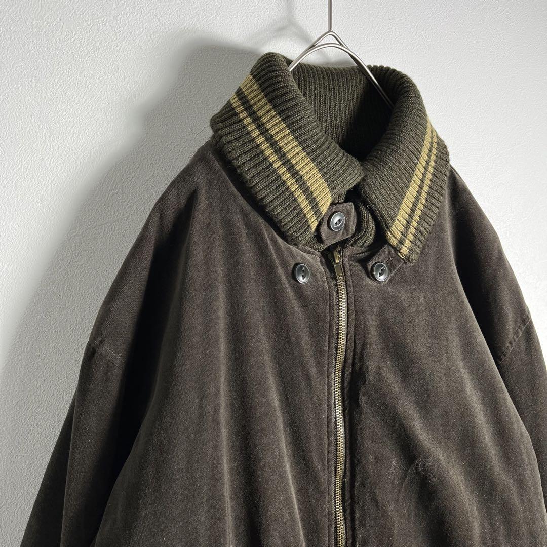 WOOLRICH ウールリッチ　ブルゾン　起毛　キルティング　リブライン　古着