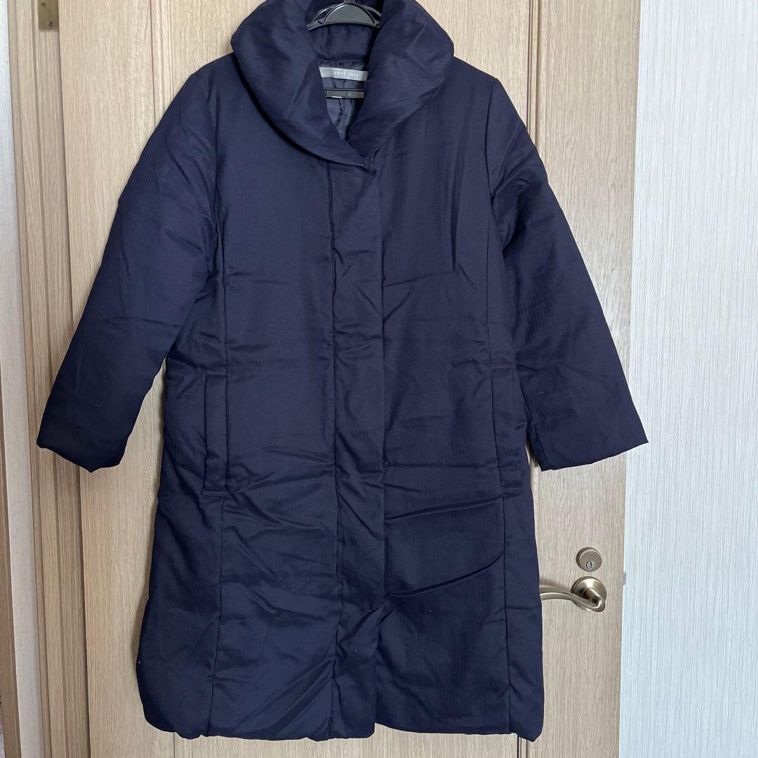 セオリー リュクス ダウンコート ネイビー