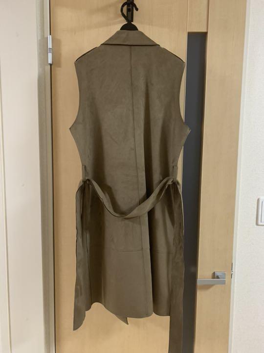 HOT品質保証 完売 ZARA フェイクスエード ロングジレ OpKoq-m35489190256 2022定番人気