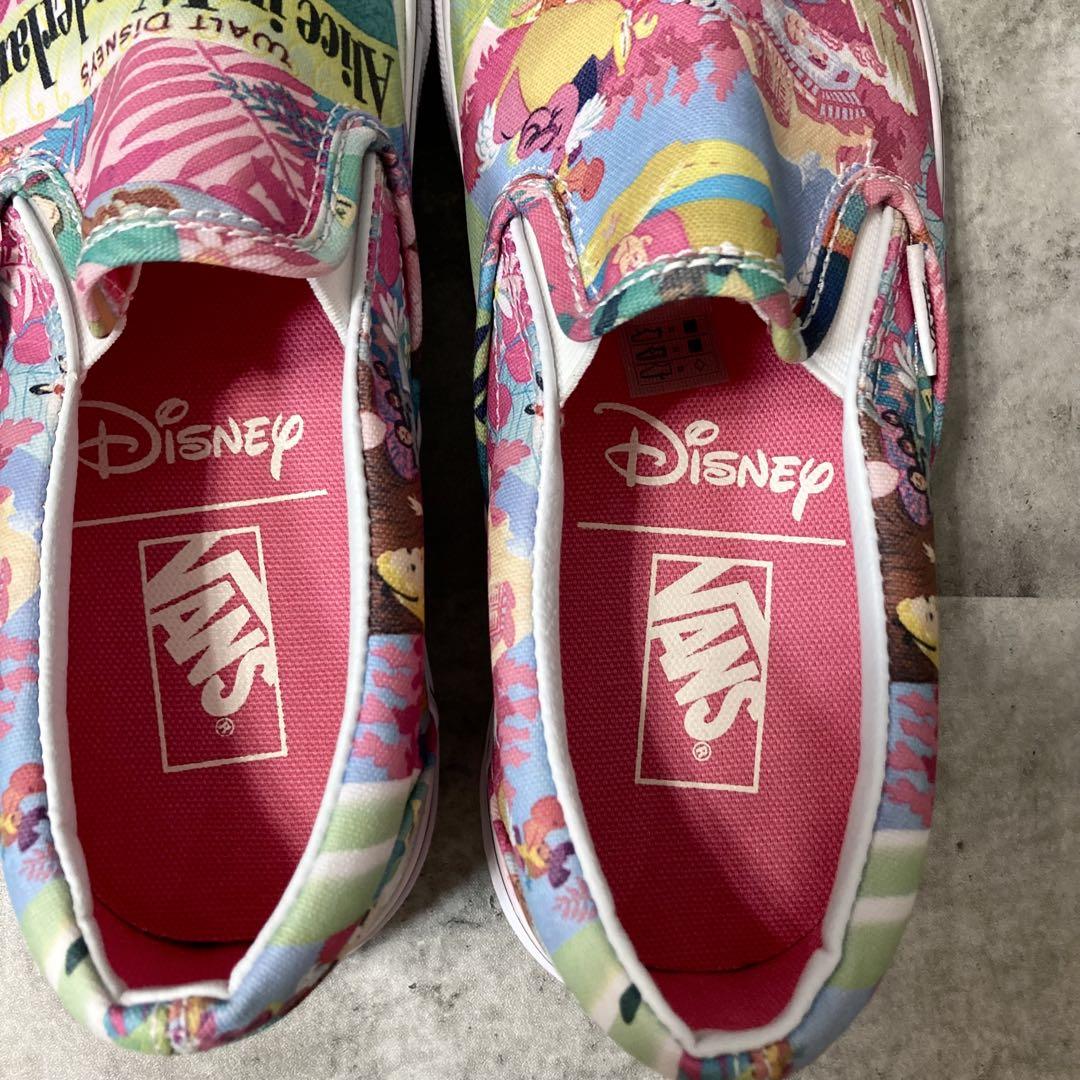 【未使用 箱 タグ付き】Vans × Disney 限定 不思議の国のアリス