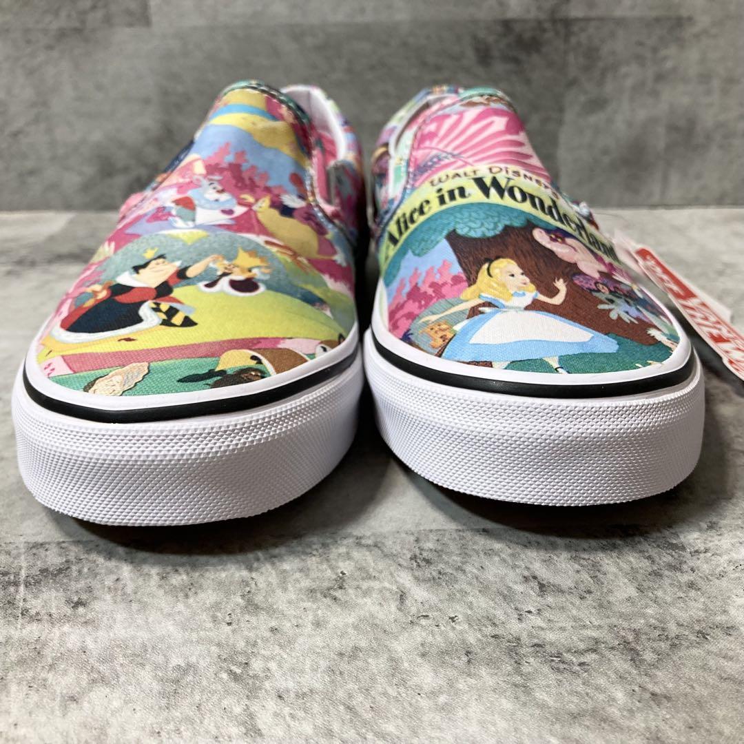 【未使用 箱 タグ付き】Vans × Disney 限定 不思議の国のアリス