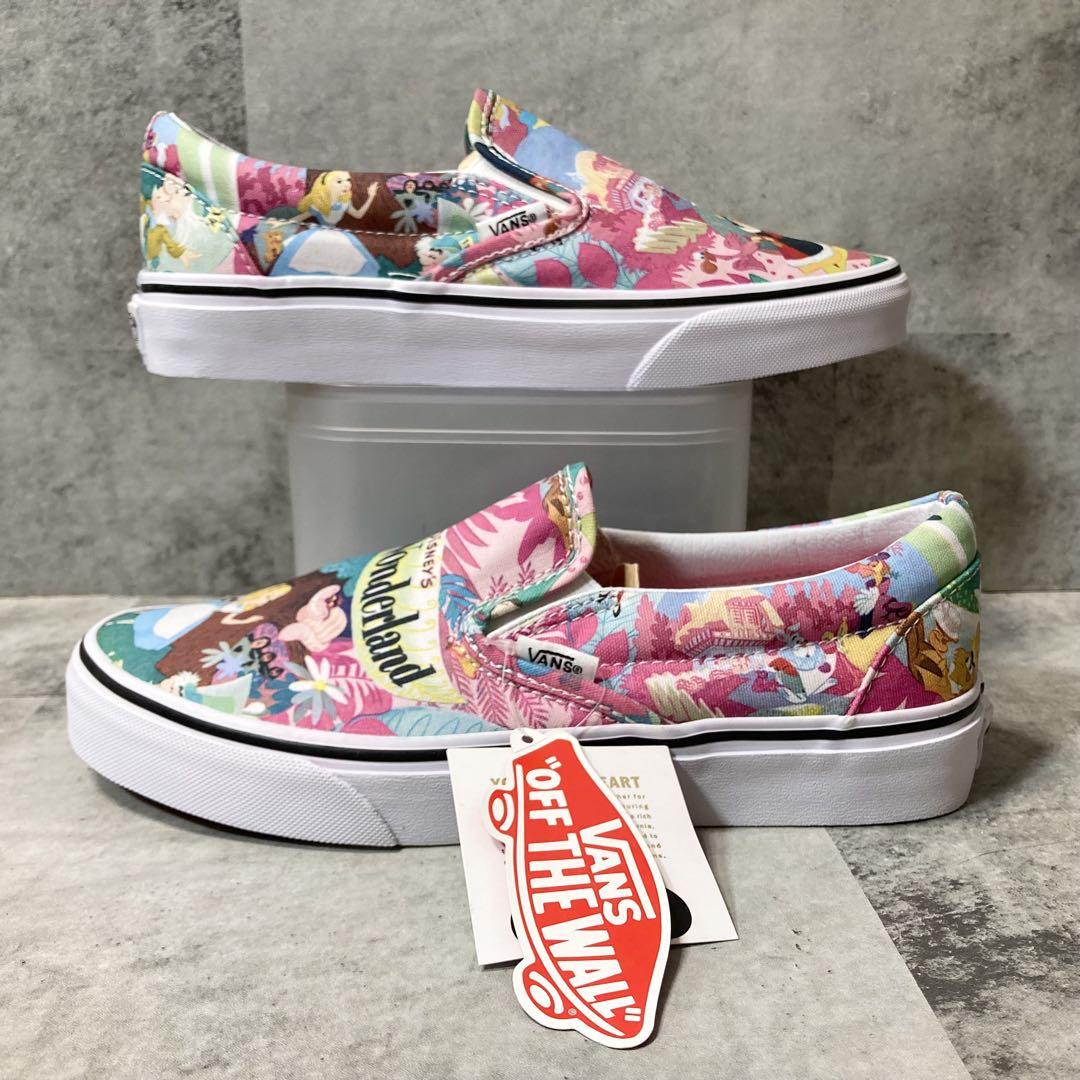 【未使用 箱 タグ付き】Vans × Disney 限定 不思議の国のアリス
