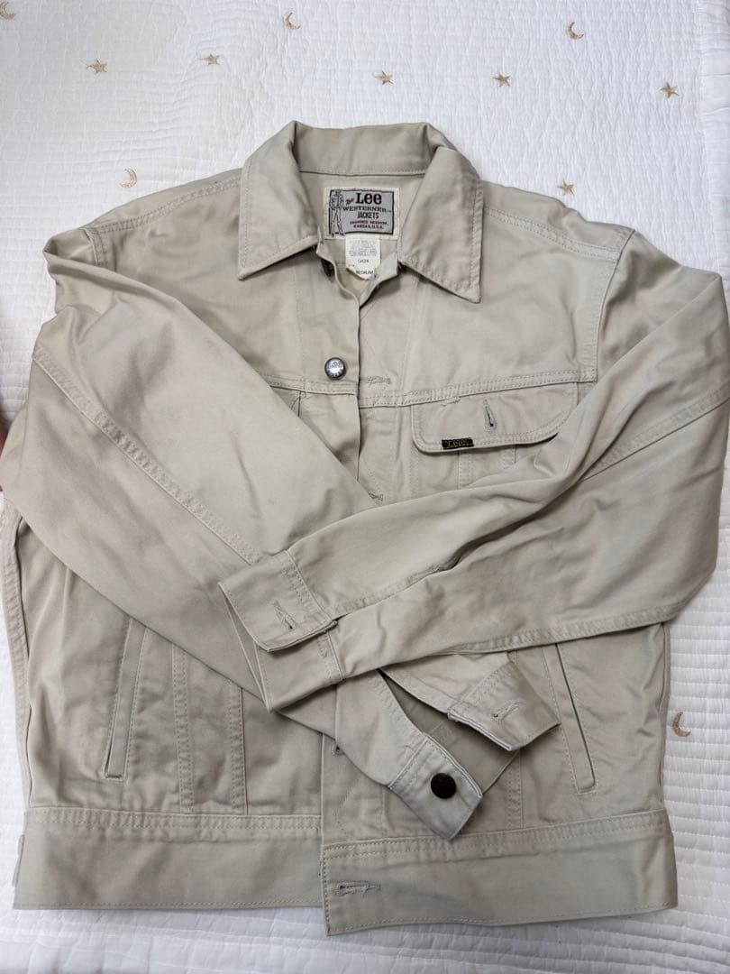 Lee ウェスターナージャケット M ホワイト 古着 ヴィンテージ