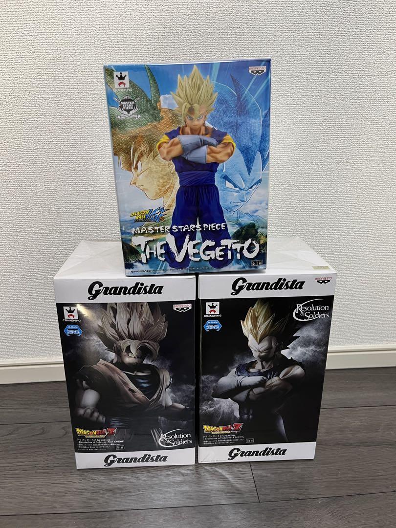 ドラゴンボール　3点　MSP ベジットgrandista 悟空　ベジータ