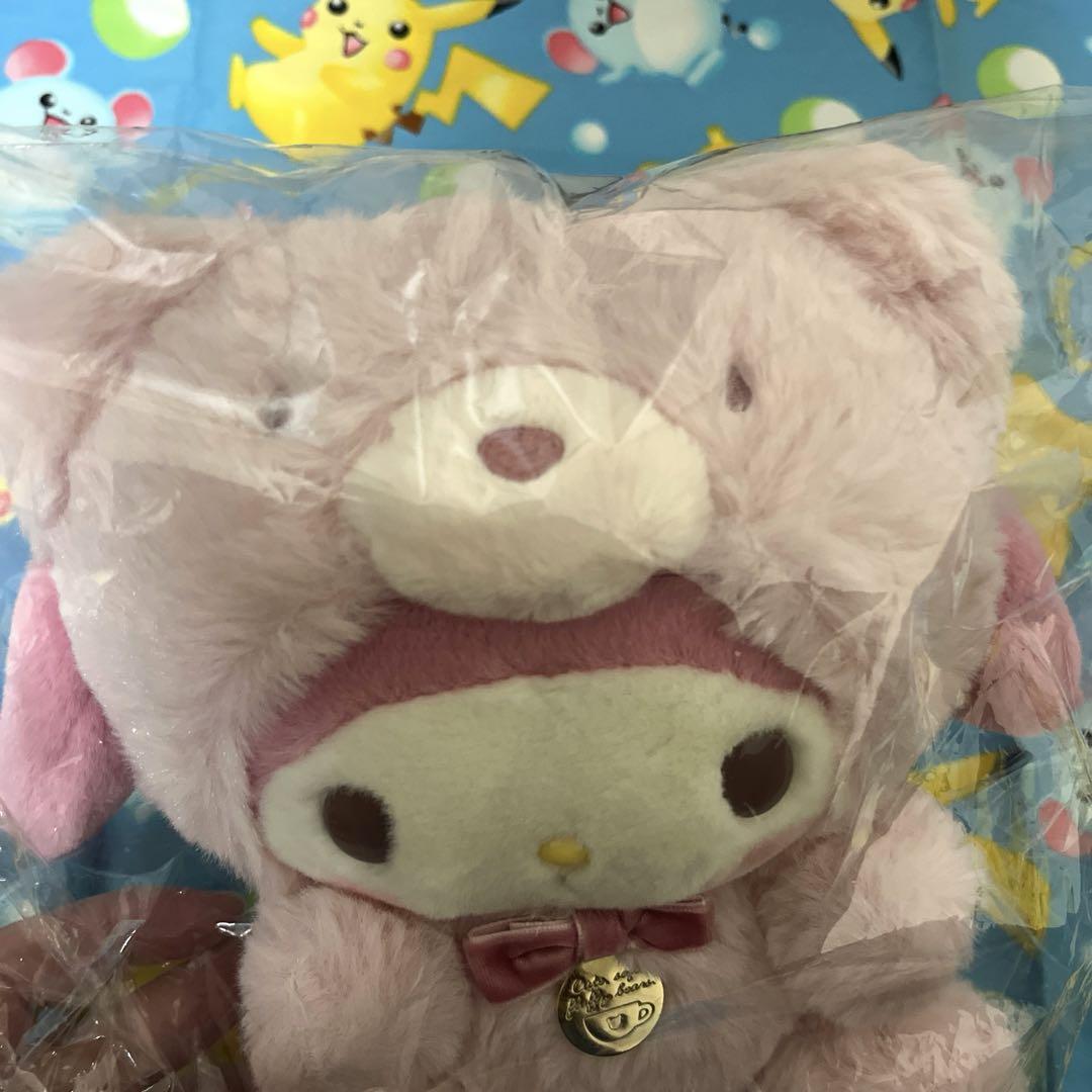 マイメロディ　ストロベリーラテ　ぬいぐるみ