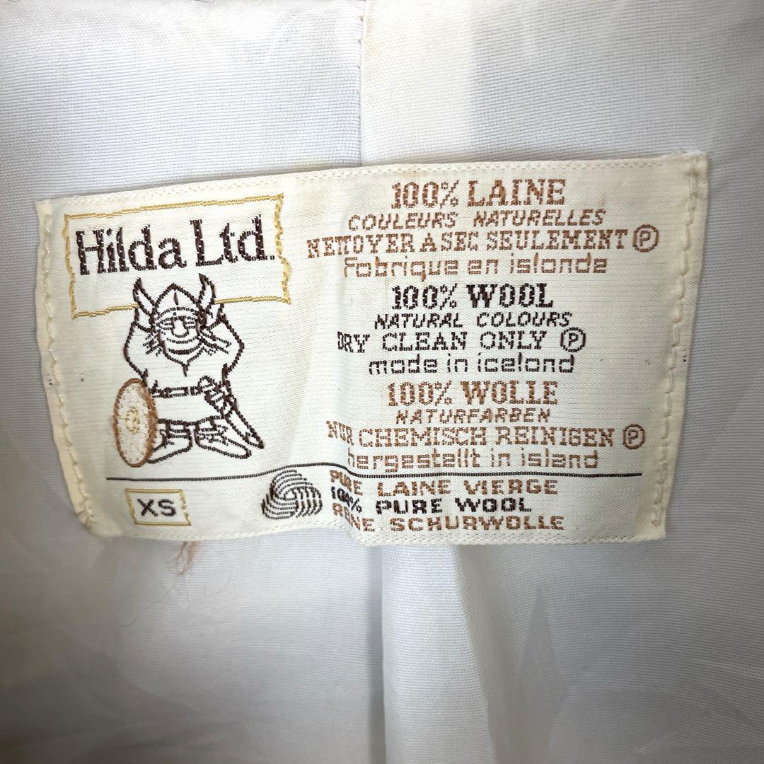 ヴィンテージウールニットロングコートHilda Ltdレトロ ヴィンテージウールニットロングコートHilda Ltdレトロ