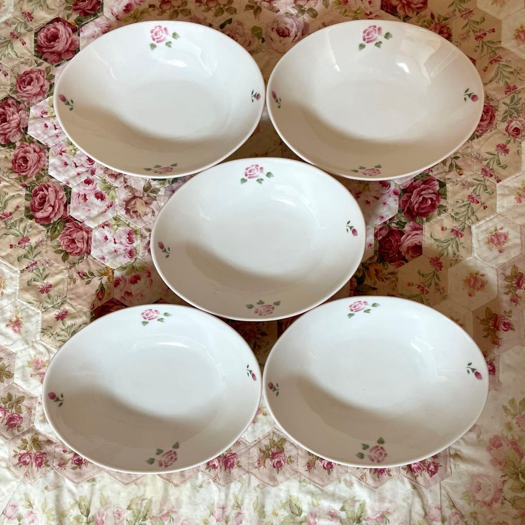 マニーオーバルボウル5枚セットMany