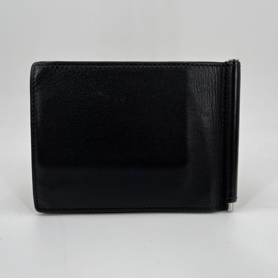 極美品　Cartier カルティエ マストライン マネークリップ レザー 黒 極美品Cartier カルティエ マストライン マネークリップ レザー 黒