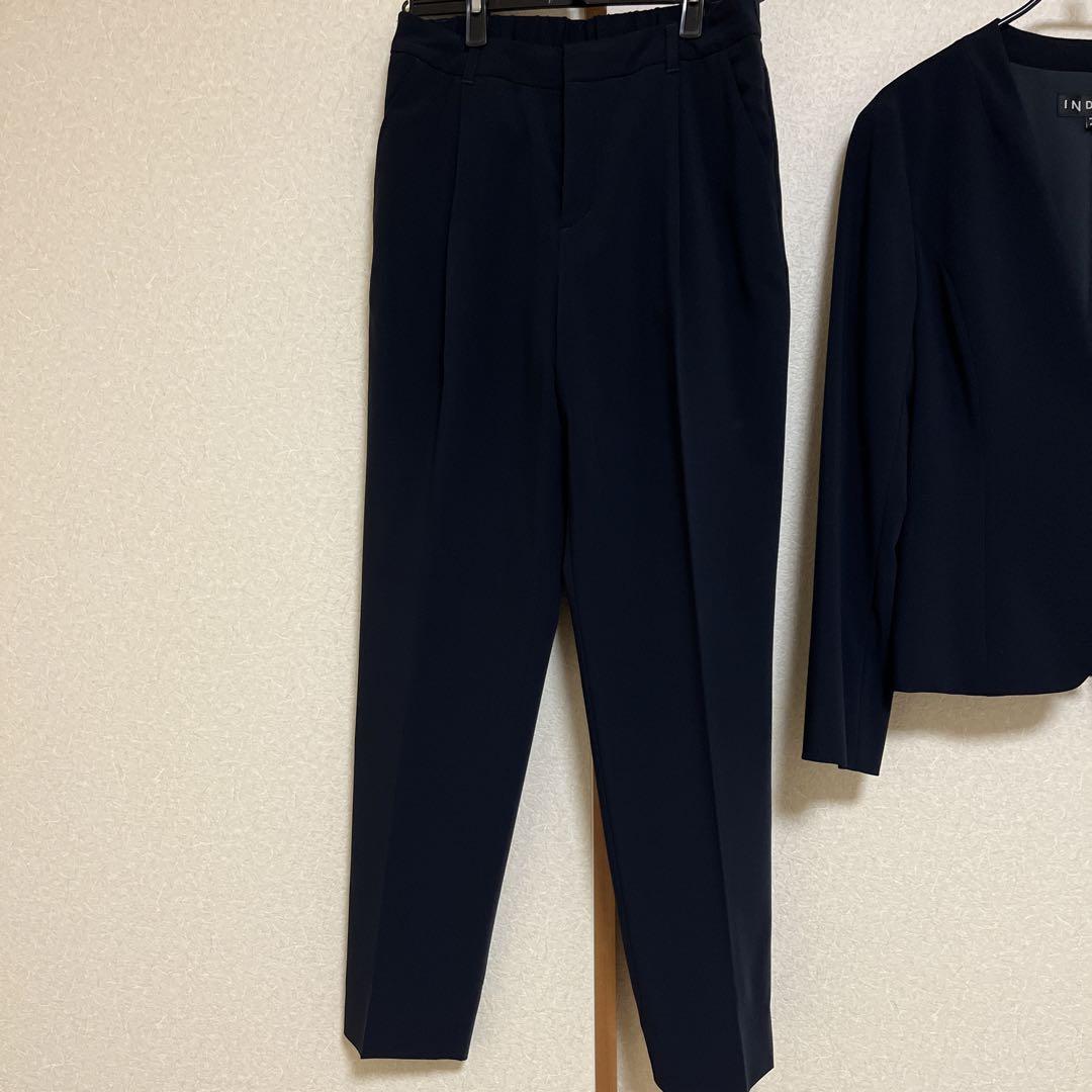 【美品】INDIVI パンツスーツ セットアップ 38