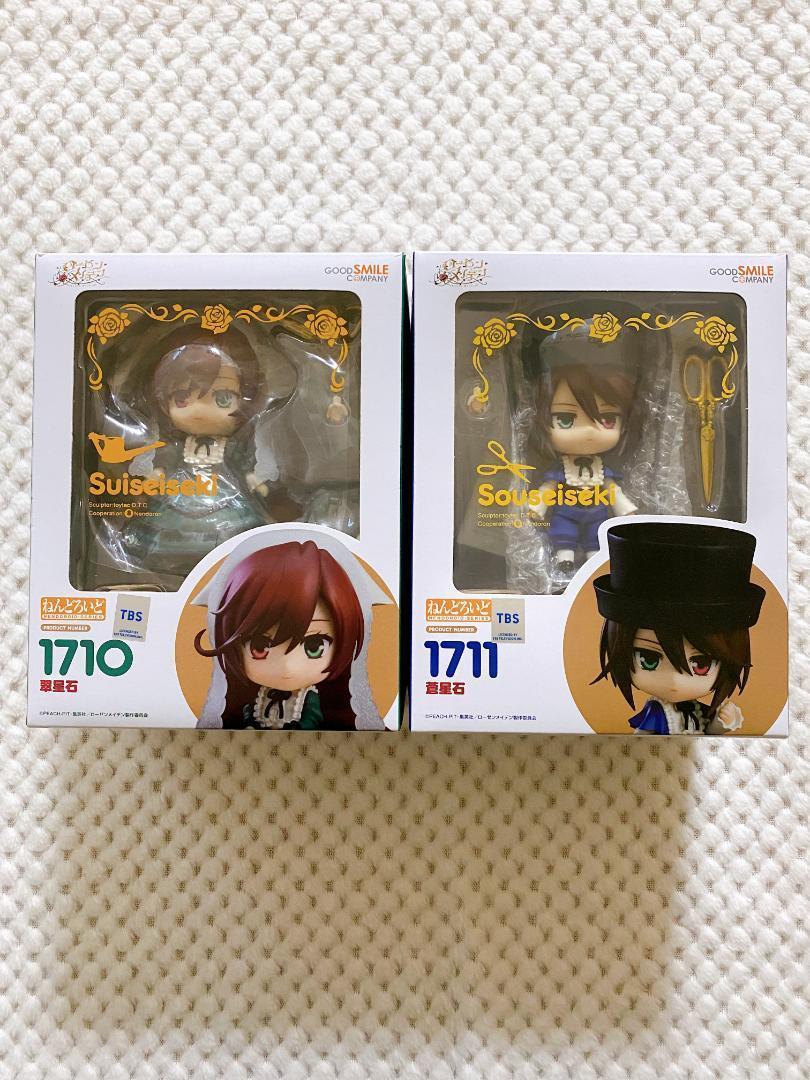 未開封 ねんどろいど　翠星石＆蒼星石　ローゼンメイデン ローゼンメイデン』より“夢の庭師”翠星石と蒼星石がねんどろいど