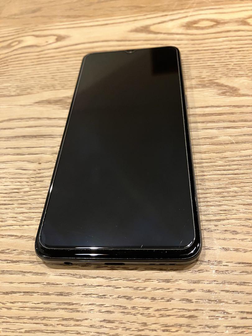 中古美品 OPPO A73 本体 楽天モバイル ネイビーブルー 完動品