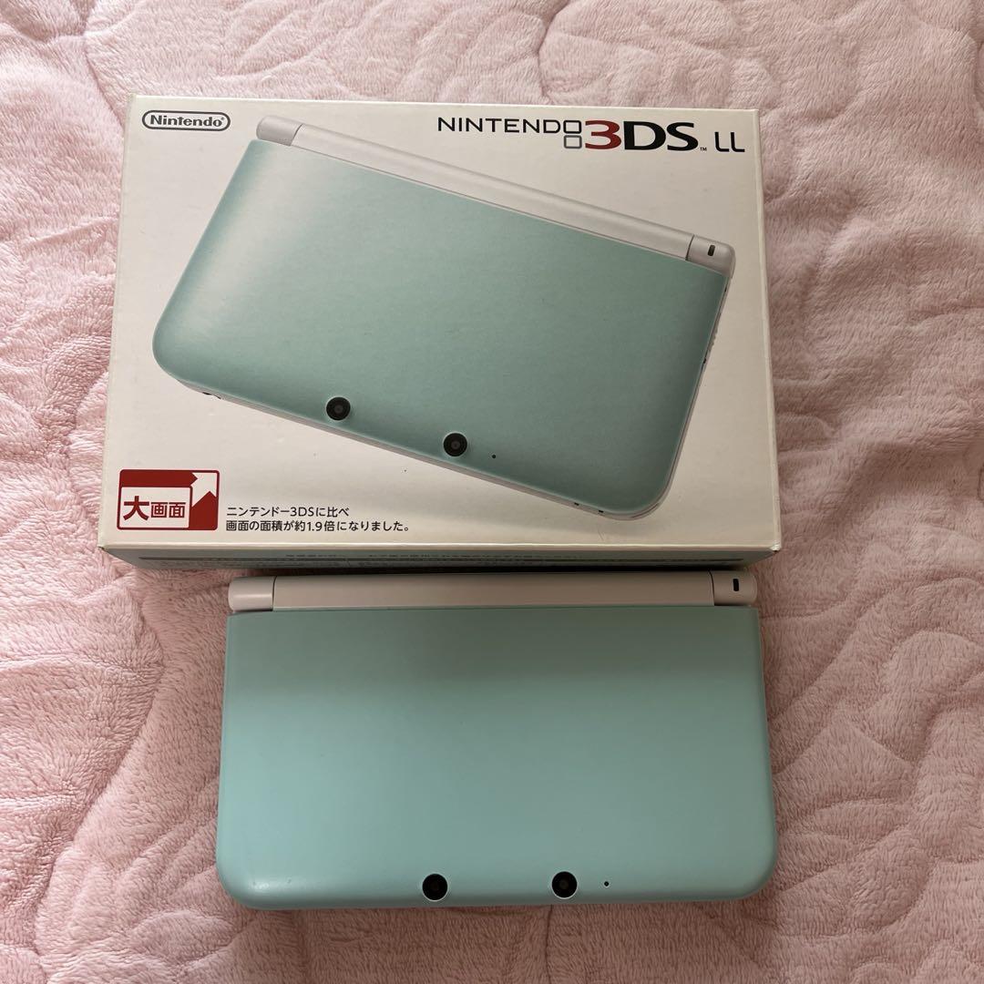 Nintendo 3DS LL ミントグリーン 本体