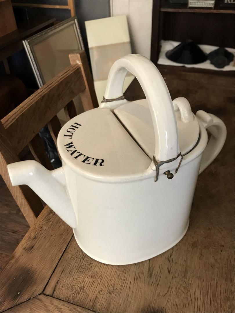 最終値下げ　イギリスアンティーク　陶器　Hotwater