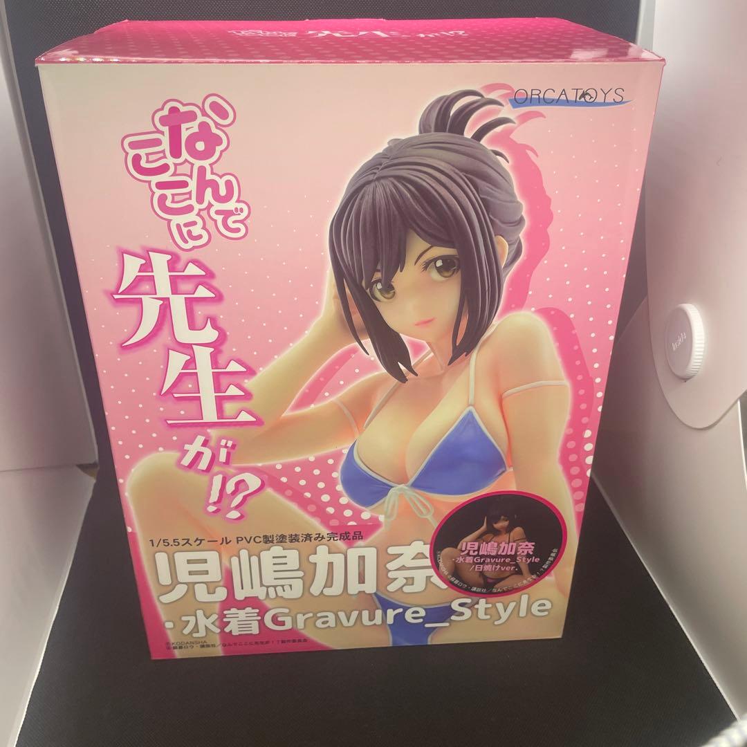 開封済 なんでここに先生が フィギュア 日焼けver オルカトイズ 開封済 なんでここに先生が フィギュア 日焼けver オルカトイズ