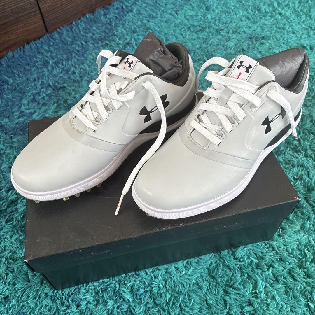 Under Armour ゴルフシューズ 25cm ホワイト - メルカリ