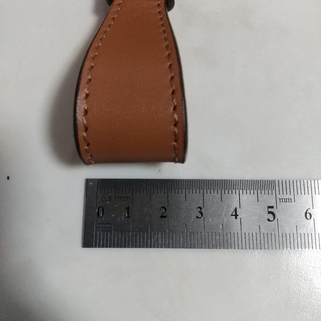 美品 SOMES SADDLE ソメスサドル ベルト取り付け レザーキーホルダー