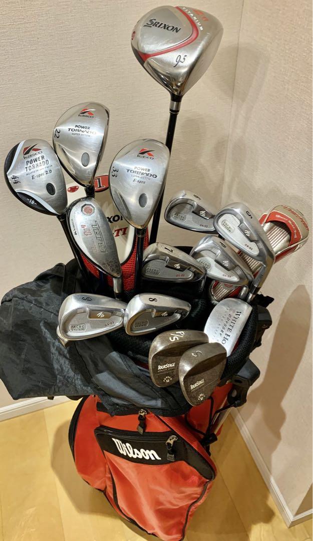 激安 SRIXON Wilson KASCO メンズゴルフクラブセット 画像11