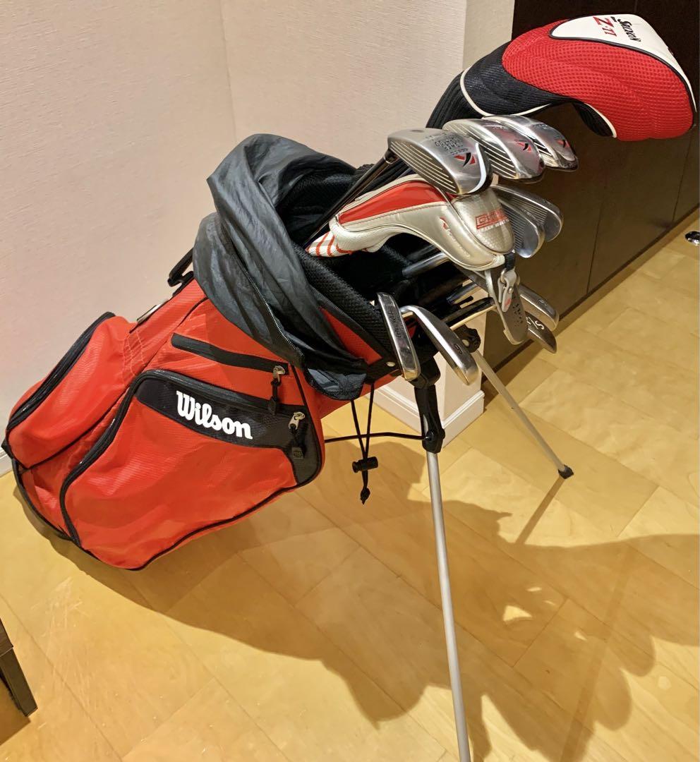 激安 SRIXON Wilson KASCO メンズゴルフクラブセット 画像12