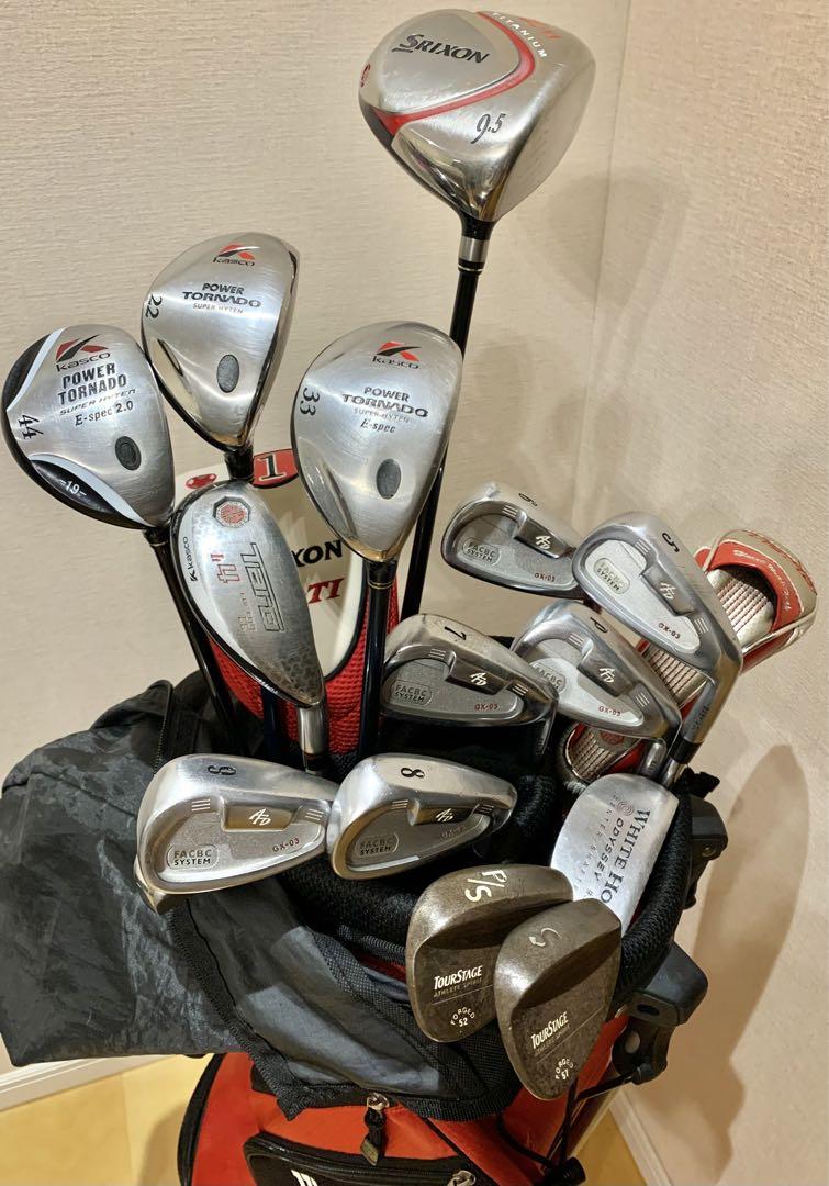 激安 SRIXON Wilson KASCO メンズゴルフクラブセット 画像4