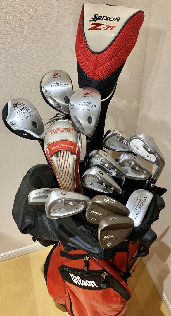 激安 SRIXON Wilson KASCO メンズゴルフクラブセット 画像5