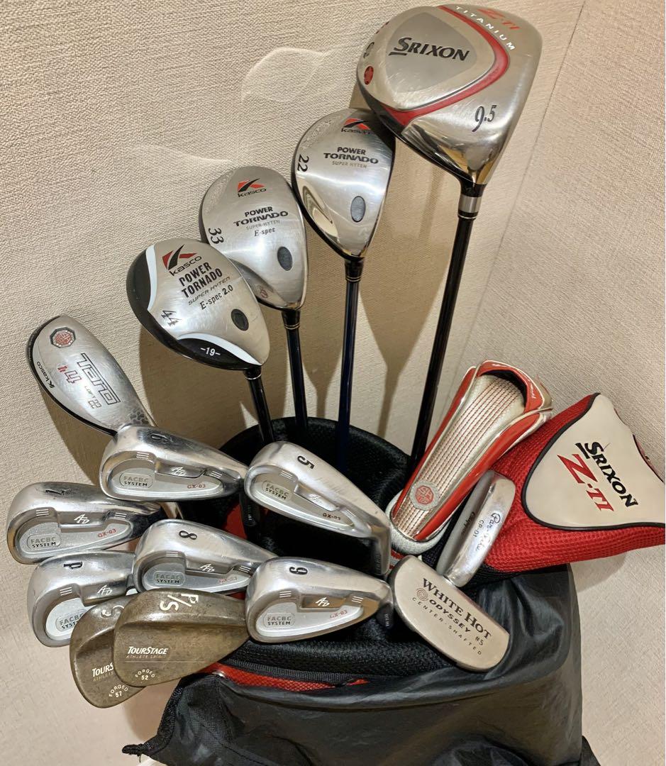 激安 SRIXON Wilson KASCO メンズゴルフクラブセット 画像6