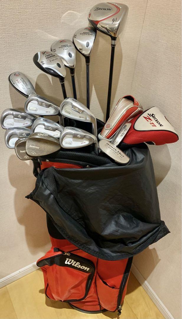 激安 SRIXON Wilson KASCO メンズゴルフクラブセット 画像8