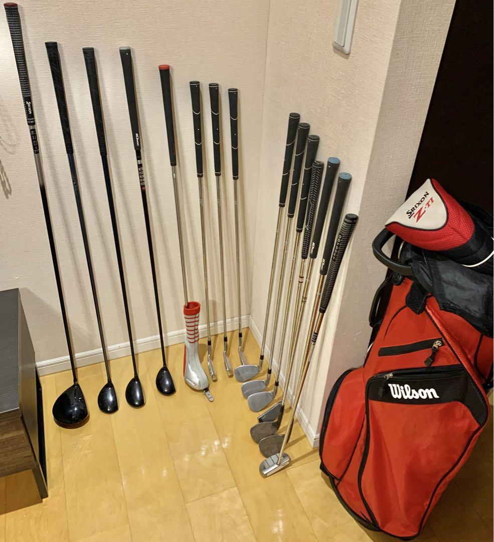 激安 SRIXON Wilson KASCO メンズゴルフクラブセット 画像9