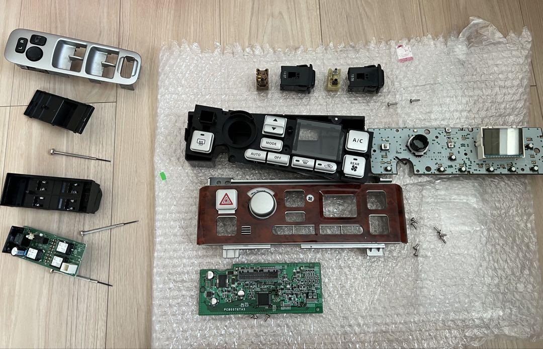DA64W エアコンスイッチ打ち替えます