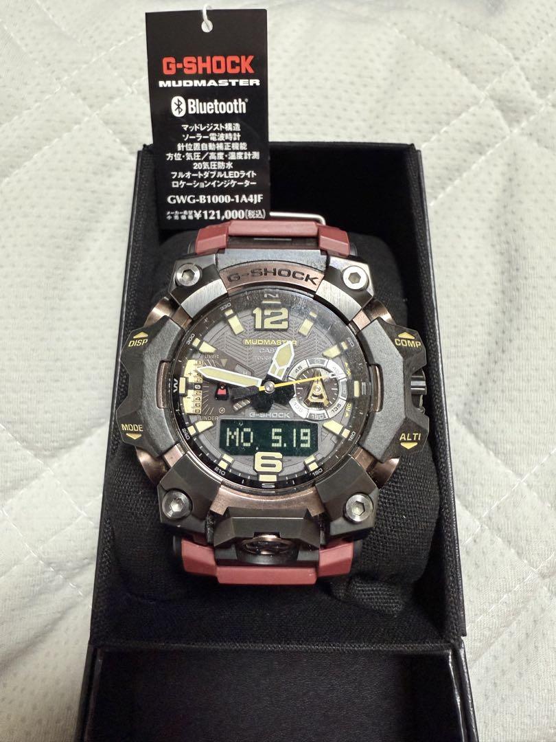 G-SHOCK マッドマスター　GWG-B1000-1A4JF 美品　付属品完備