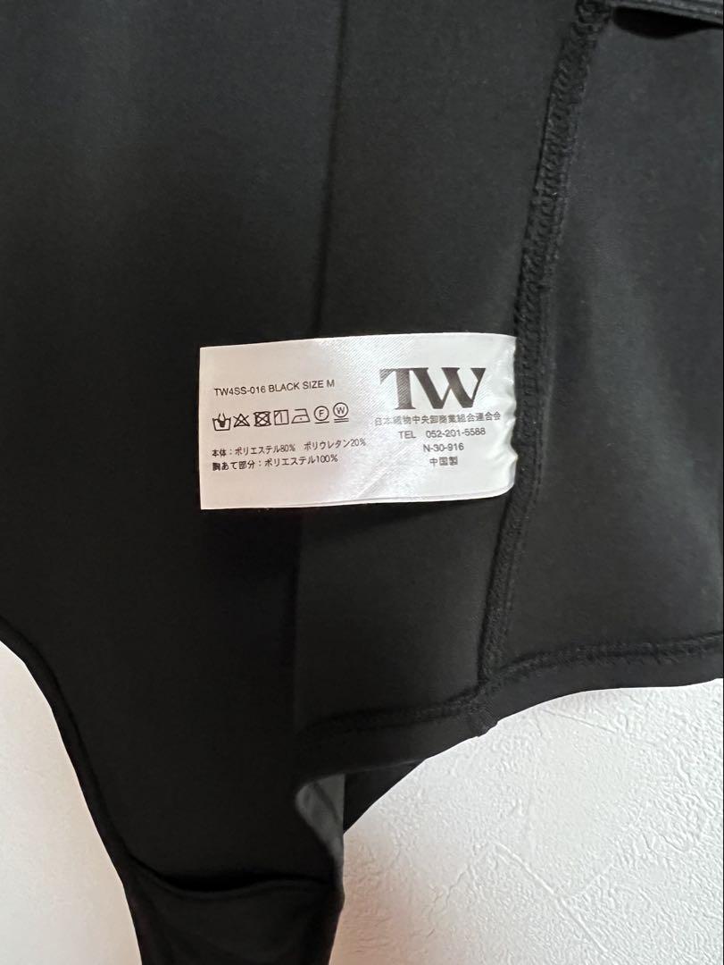 カップ付 TW Open Back Asymmetry Bodysuit つぐみ