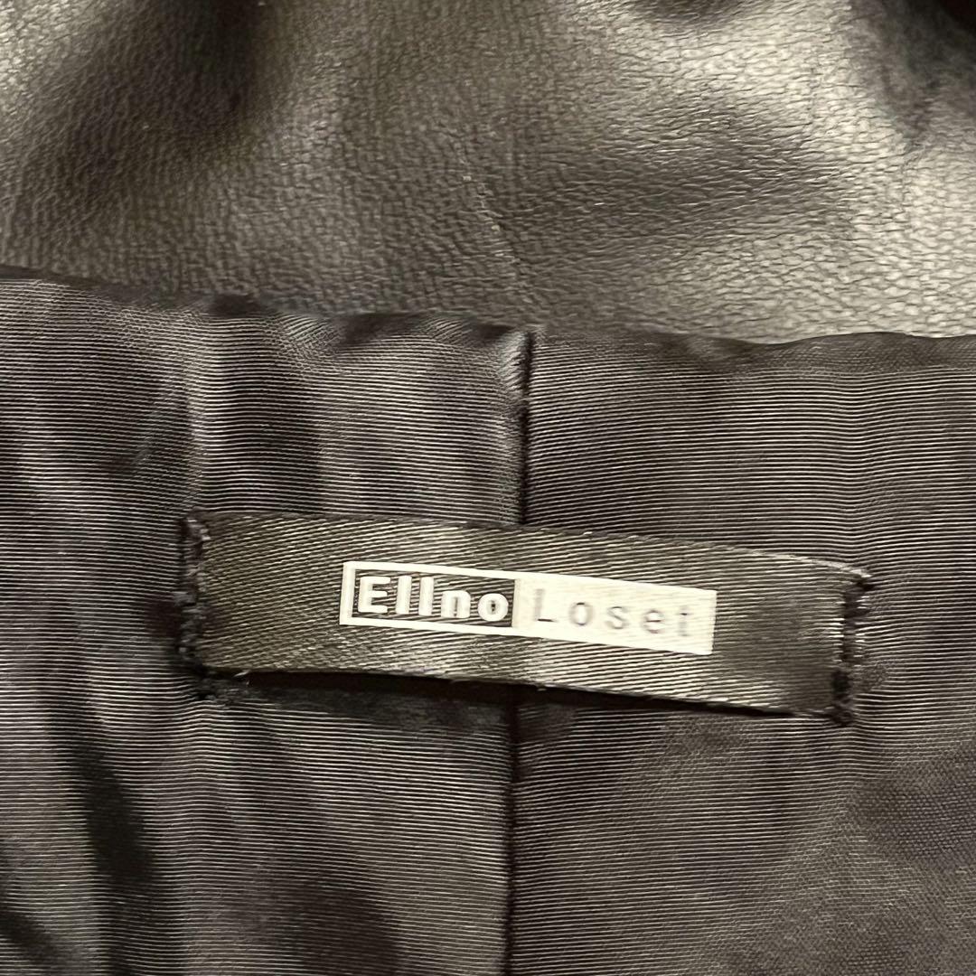 【美品】エルノロゼット　ellno loset 切り替え　トレンチ　コート　希少