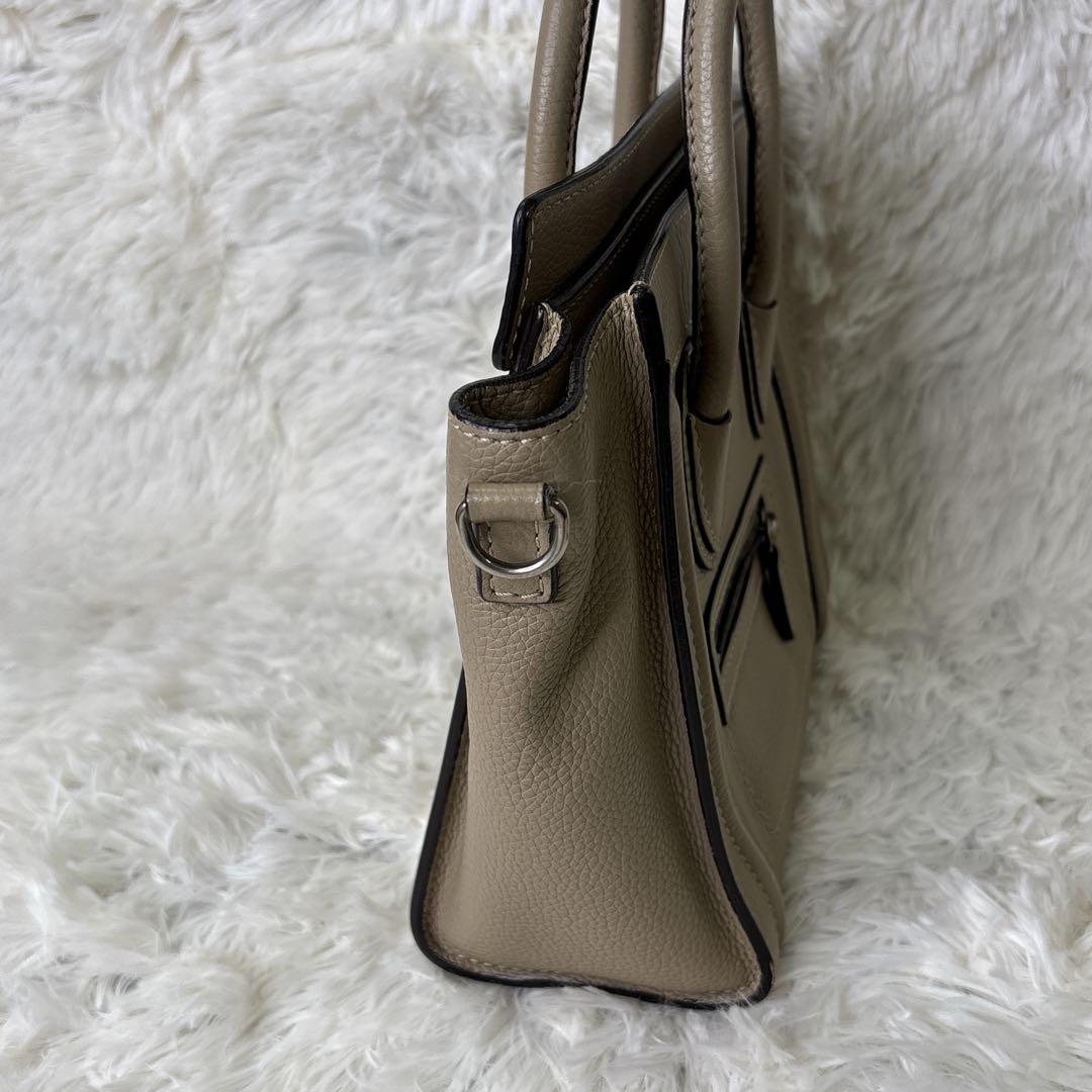 CELINE ラゲージ ナノショッパー 2WAY ショルダーバッグ ハンドバッグ CELINE ラゲージ ナノショッパー 2WAY ショルダーバッグ ハンドバッグ