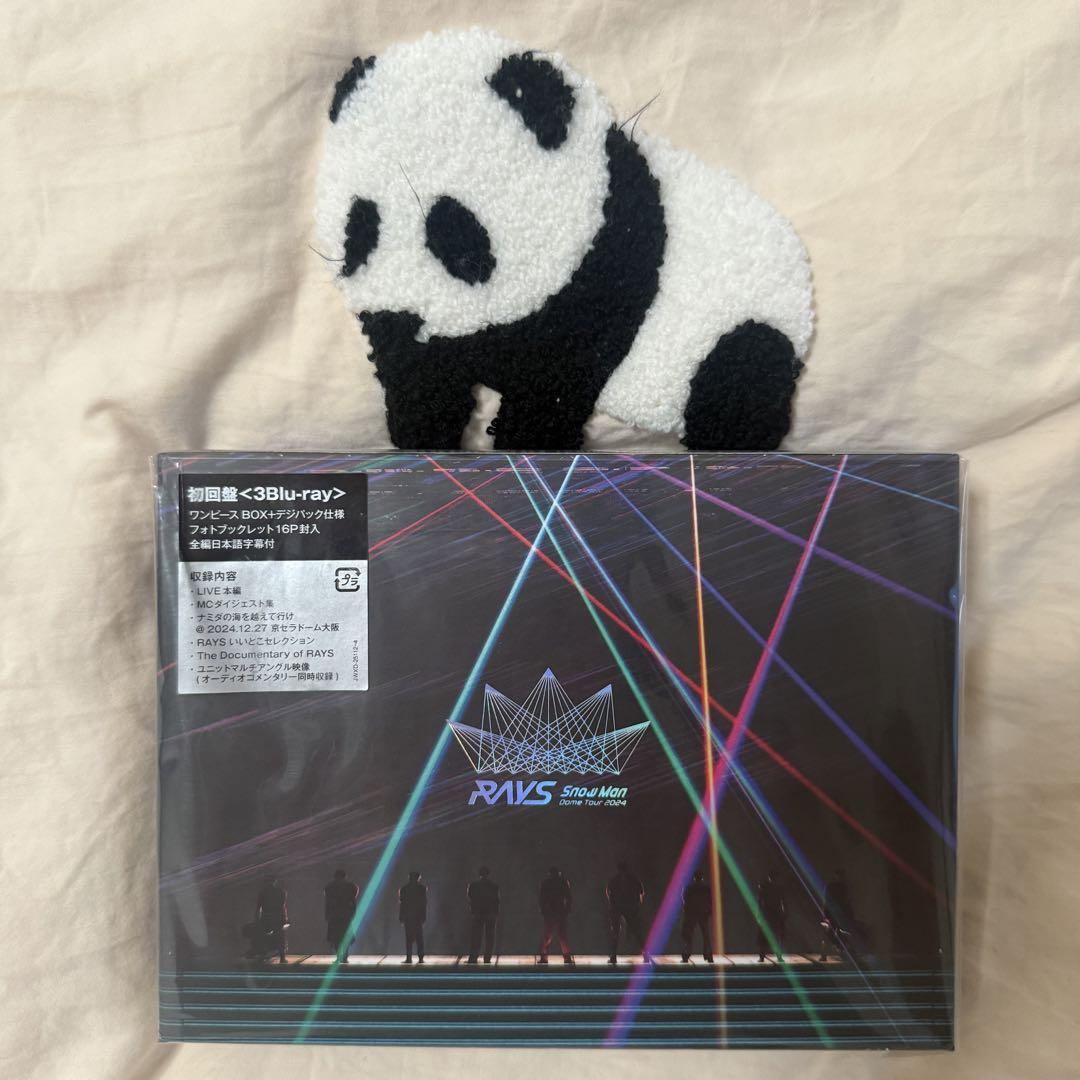 初回盤(3DVD)】Snow Man Dome Tour 2024 RAYS｜Snow Man｜mu-mo