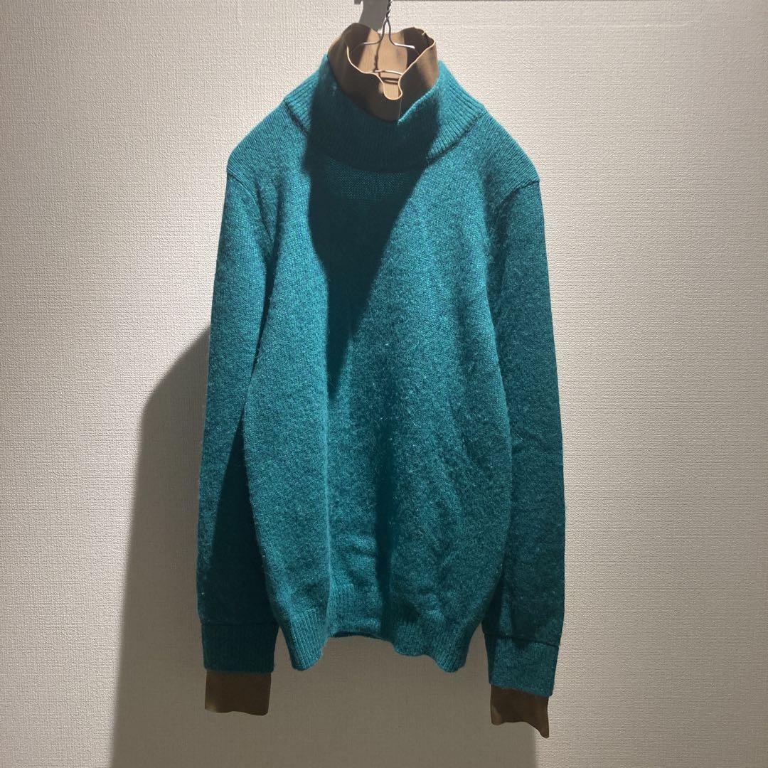 MISTERGENTLEMAN LAYERED HIGH NECK KNIT