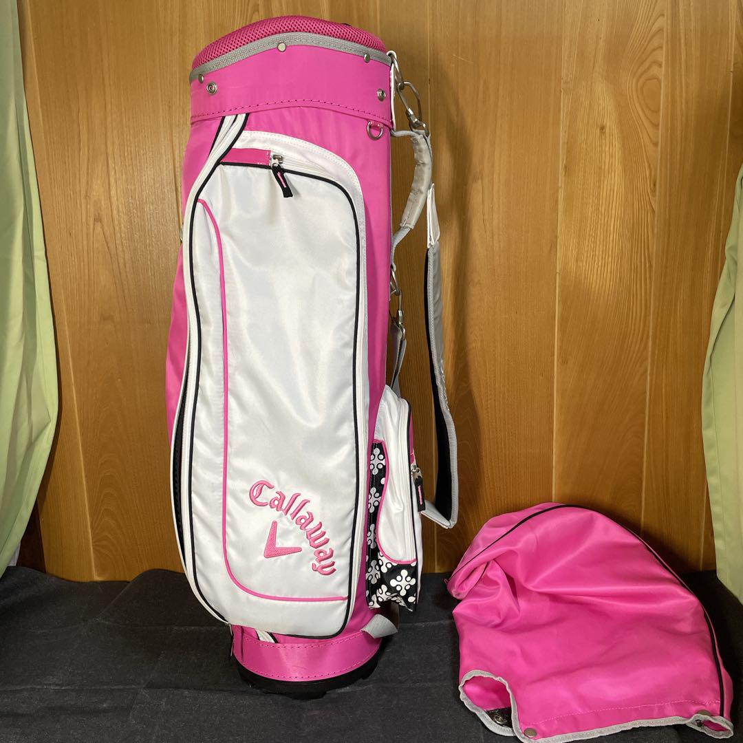 レディース キャロウェイ Callaway ゴルフ バック ピンク ボール付き！