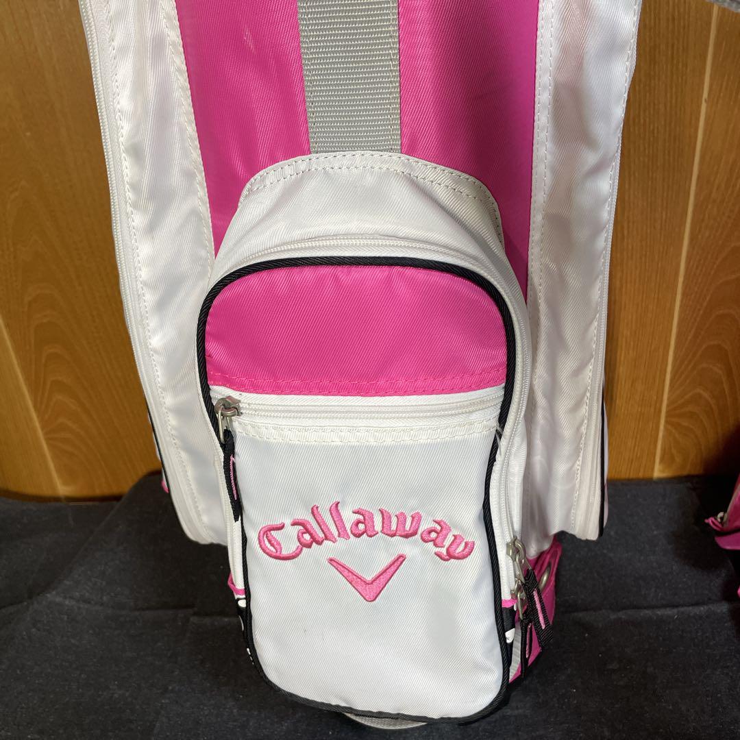 レディース キャロウェイ Callaway ゴルフ バック ピンク ボール付き！