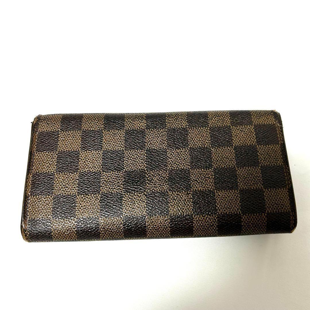【良品】Louis Vuitton ルイヴィトン ダミエ ポルトモネ クレディ