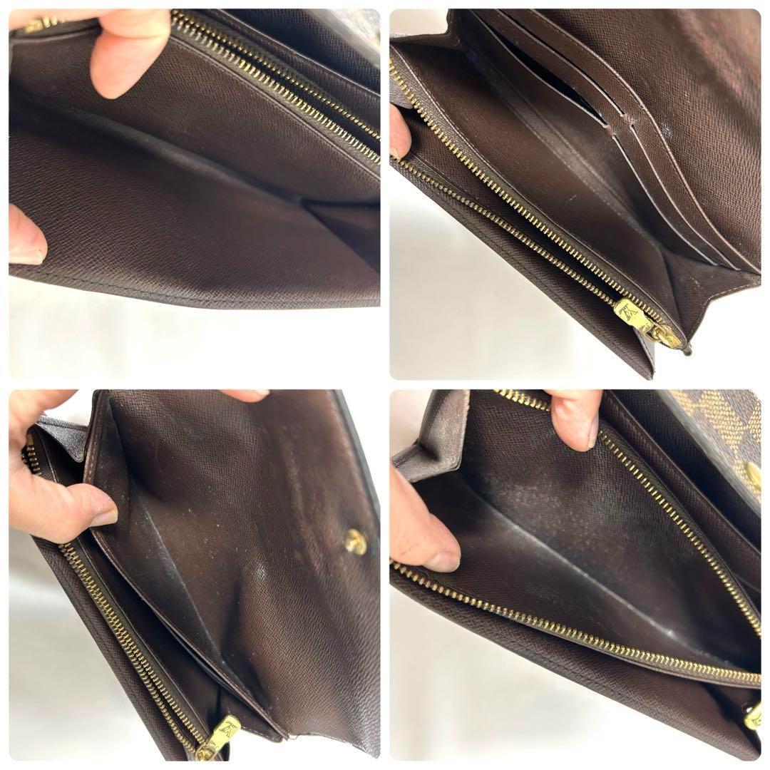 【良品】Louis Vuitton ルイヴィトン ダミエ ポルトモネ クレディ