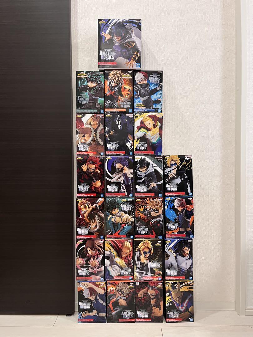 【ヒロアカ フィギュア23体セット】THE AMAZING HEROES
