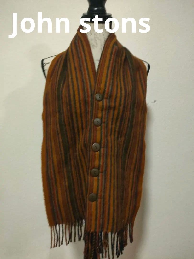 d21 ジョンストンズ マフラーJohnstons of Elgin