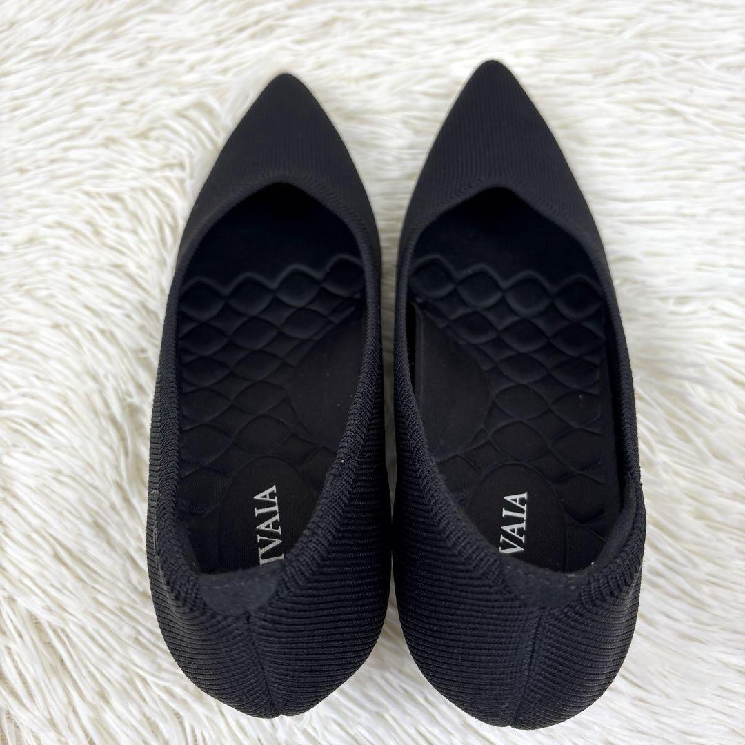 ビバイア、VIVAIA、パンプス、黒