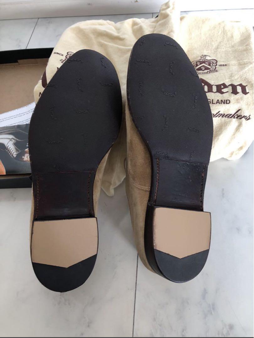 オールデンビジネスシューズ ストレートチップ　ALDEN 10インチ