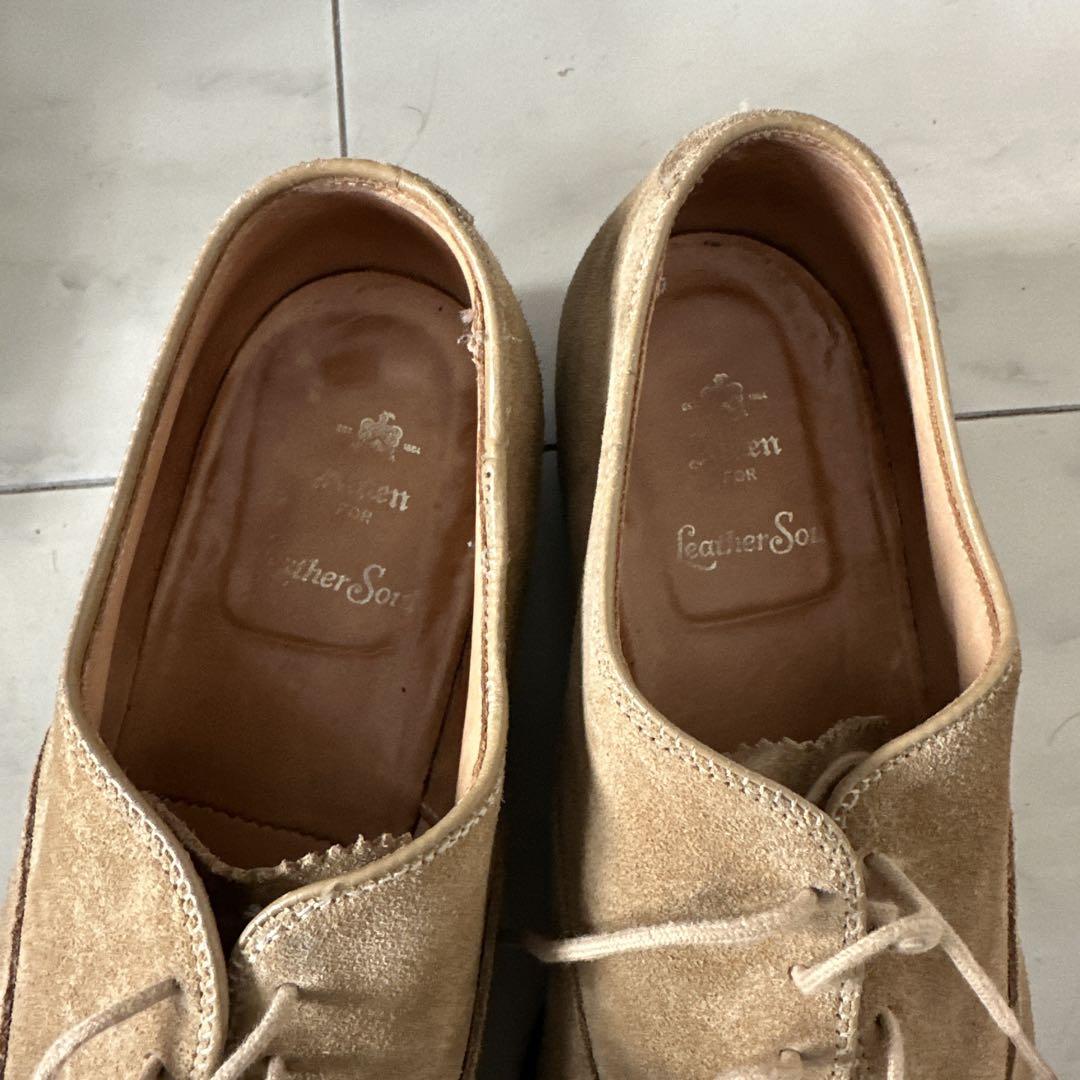 オールデンビジネスシューズ ストレートチップ　ALDEN 10インチ