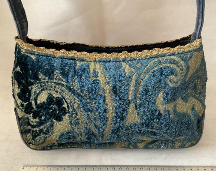 限定品特価 エトロ ETRO ハンドバック ブルー 布 革製 iRGoe-m35510547029 新作超歓迎