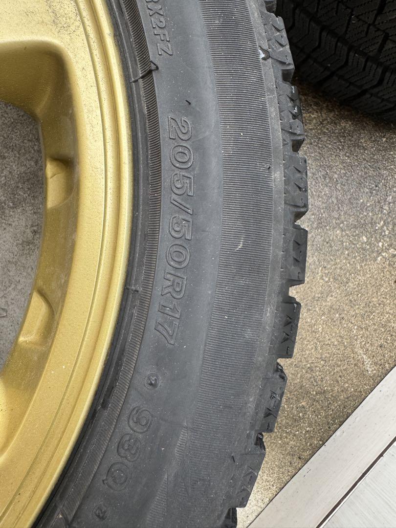 スバル純正 インプレッサ GDB 純正ゴールドホイール
